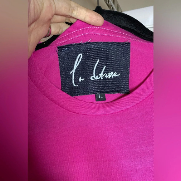 NWT Revolve x La Detresse Pink Cookies Panic Tee Size Large - Picture 9 of 10